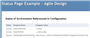 Status Page with Environment Diagnostics from Agile Design LLC